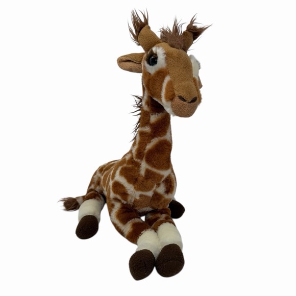 Unipak Designs Giraffe Plush 16" Realistic Stuffed Animal - Picture 2 of 7